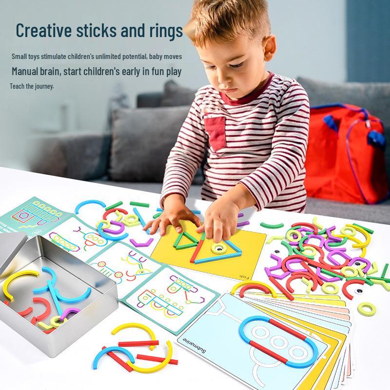 Magnetic Creative Building Blocks Puzzle Game for Early Education and Concentration Training
Magnetic Creative Building Blocks Puzzle Game for Early Education and Concentration Training