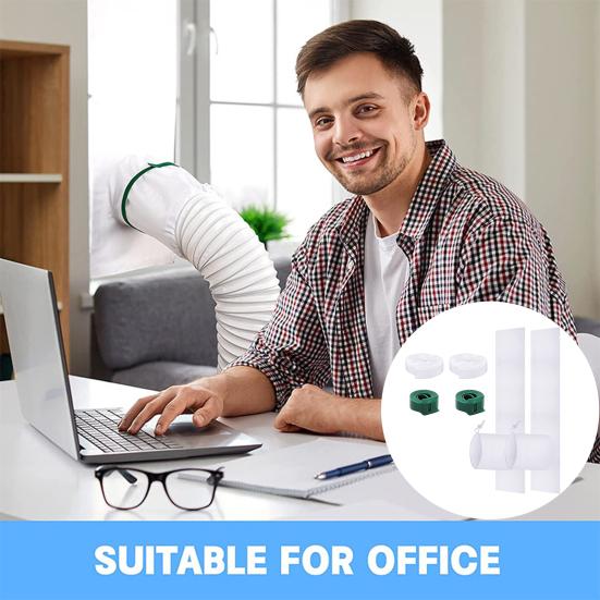 Комплект уплотнителей для окон с крепежным ремнем и шнурком. Простая установка. Регулируемая длина. Конструкция шланга с полным уплотнением. Водонепроницаемый портативный кондиционер.
Комплект уплотнителей для окон с крепежным ремнем и шнурком. Простая установка. Регулируемая длина. Конструкция шланга с полным уплотнением. Водонепроницаемый портативный кондиционер.