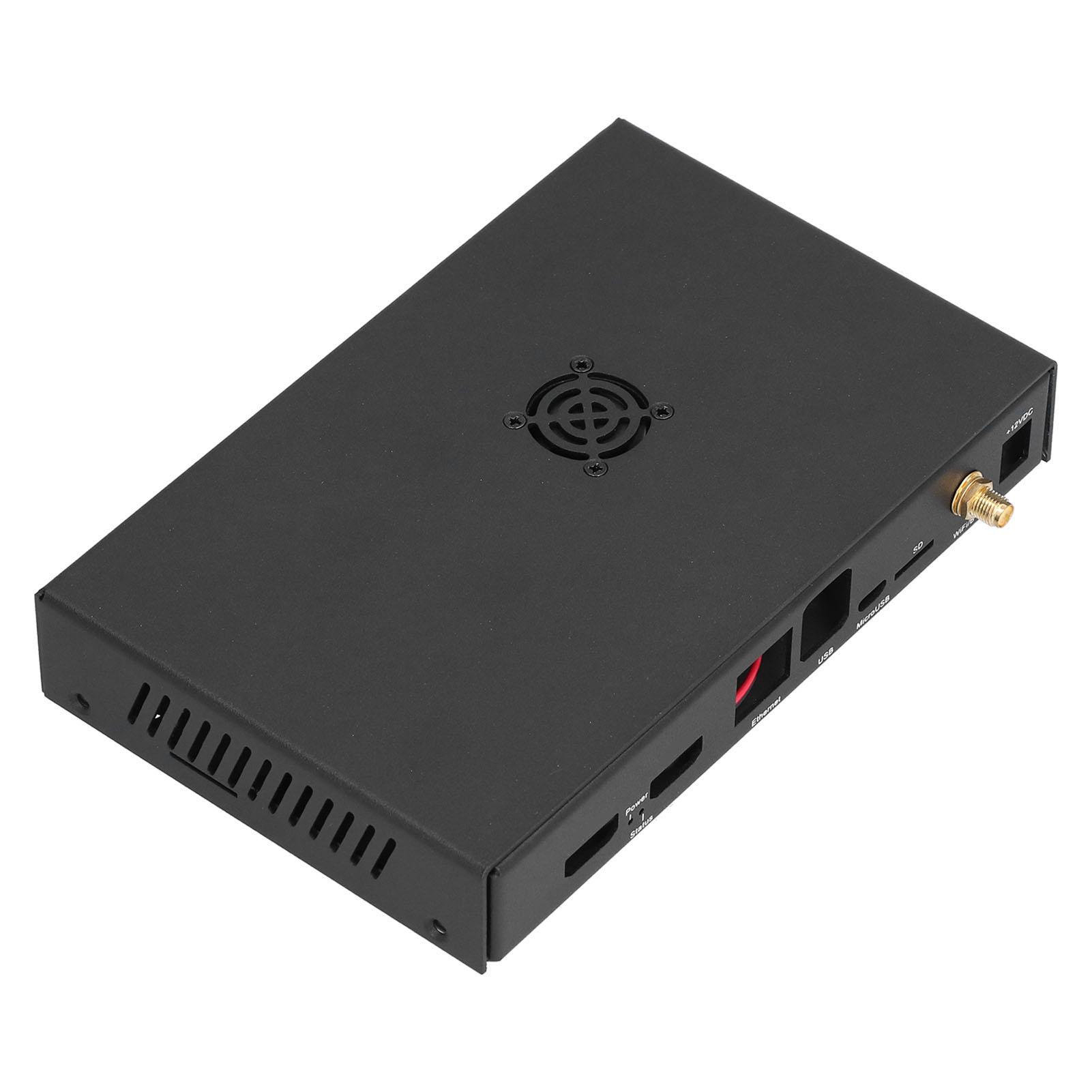 Корпус охолодження з алюмінієвого сплаву, корпус для розсіювання тепла з вентилятором для Raspberry Pi CM4 CM4IO
Корпус охолодження з алюмінієвого сплаву, корпус для розсіювання тепла з вентилятором для Raspberry Pi CM4 CM4IO