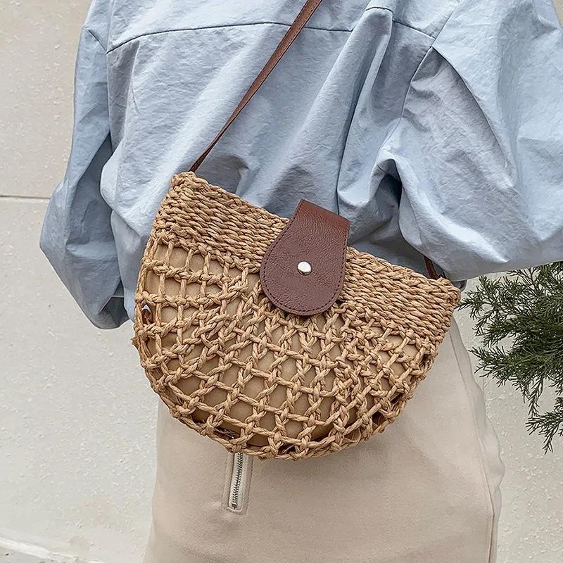 Yogodlns New Summer Rattan Bags Women Saddle Straw Shoulder Bag Handmade Crossbody Bag Lady Handbags Woven Bohemia Clutch 25*7*17cm хакі
Yogodlns New Summer Rattan Bags Women Saddle Straw Shoulder Bag Handmade Crossbody Bag Lady Handbags Woven Bohemia Clutch 25*7*17cm хакі