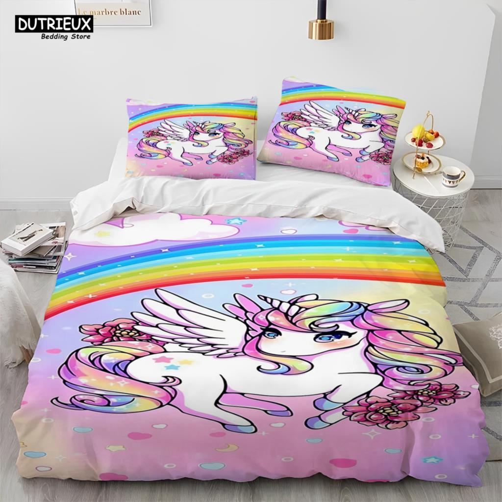 Комплект постельного белья с милым рисунком единорога, пододеяльник, комплект постельного белья, наволочка, комплект постельного белья для ребенка, мальчика, девочки, подарок EU single(135x200cm)
Комплект постельного белья с милым рисунком единорога, пододеяльник, комплект постельного белья, наволочка, комплект постельного белья для ребенка, мальчика, девочки, подарок EU single(135x200cm)