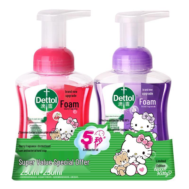 Dettol Kids Antibacterial Foaming Hand Wash Refill Set
Dettol Kids Antibacterial Foaming Hand Wash Refill Set
