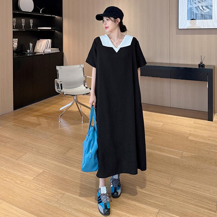 DIMANAF 2025 Women Summer Plus Size Dress Vintage Short Sleeve Shirt Dress Basic Long Elegant Casual Oversized Loose Dress L чёрный
DIMANAF 2025 Women Summer Plus Size Dress Vintage Short Sleeve Shirt Dress Basic Long Elegant Casual Oversized Loose Dress L чёрный