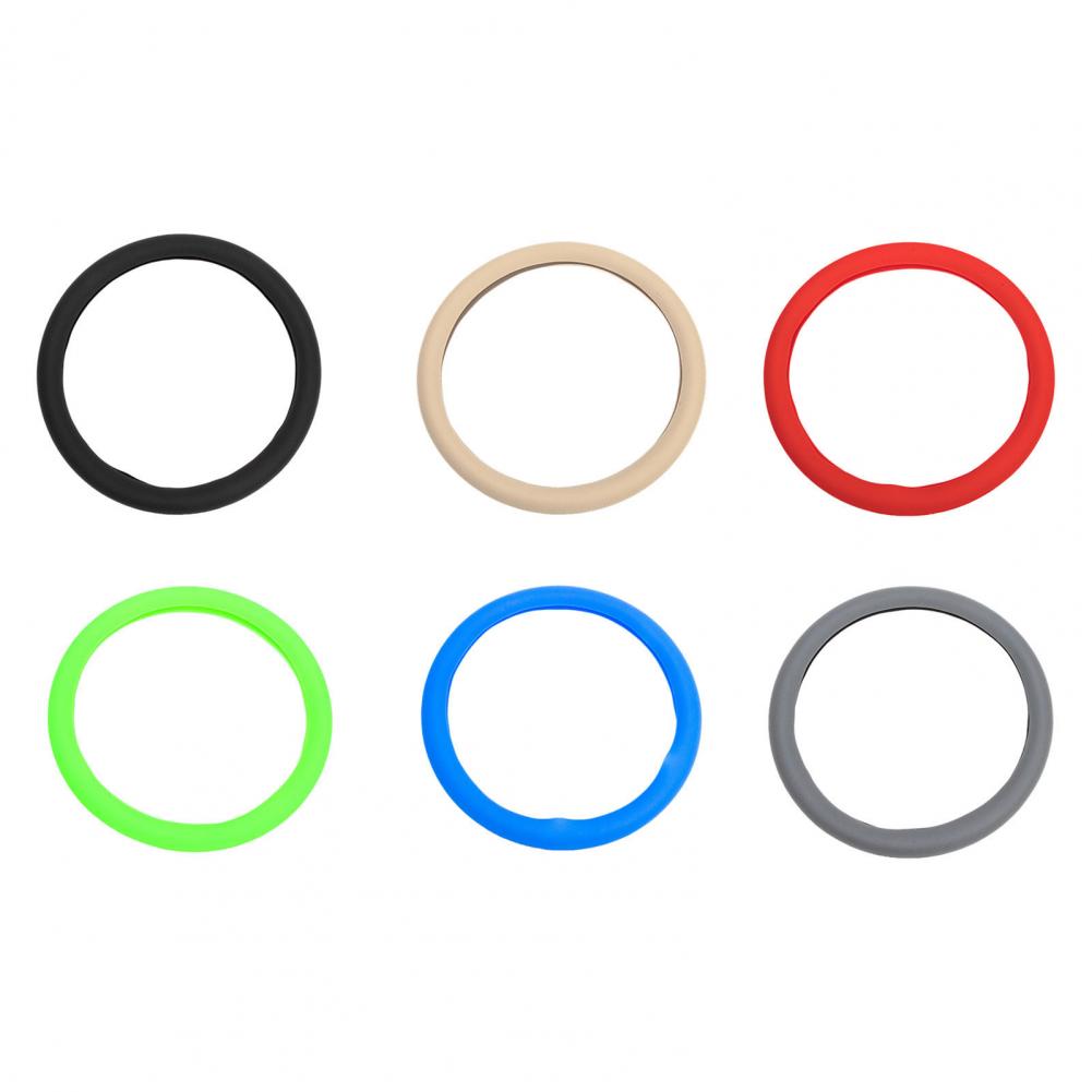 Sporty Steering Wheel Cover Silicone Steering Wheel Cover with Thin Design Wear Resistant Material Non-slip Grip for Easy
Sporty Steering Wheel Cover Silicone Steering Wheel Cover with Thin Design Wear Resistant Material Non-slip Grip for Easy