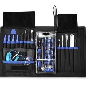 ORIA Screwdriver Set 76-in-1 Repair Tool Kit Precision Screwdriver Bits with Portable Bag for Phone/Game Console/Tablet синий
ORIA Screwdriver Set 76-in-1 Repair Tool Kit Precision Screwdriver Bits with Portable Bag for Phone/Game Console/Tablet синий