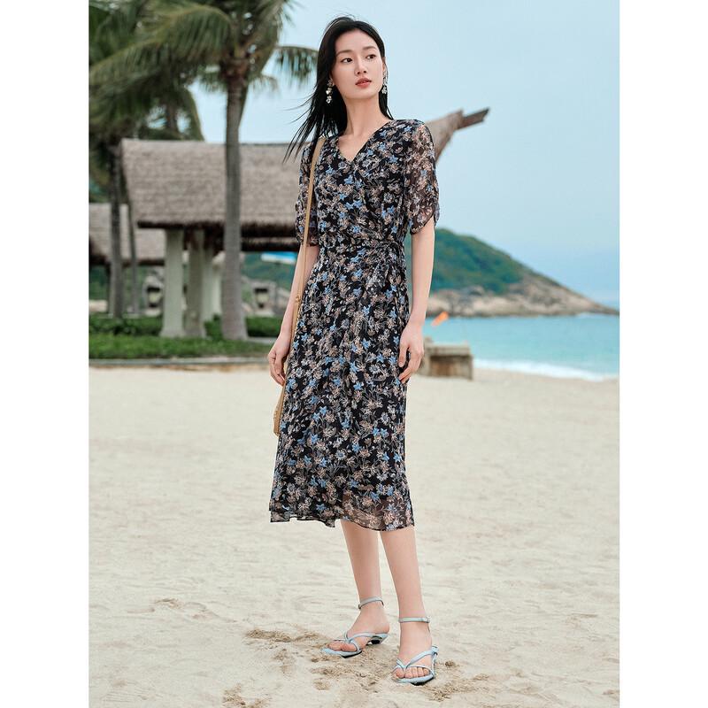 Jiu Zi·Anna Kou Floral V-Neck Chiffon Midi Tea Dress 3XL
Jiu Zi·Anna Kou Floral V-Neck Chiffon Midi Tea Dress 3XL