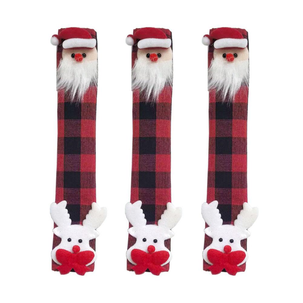 Festive Home Decor Christmas Handle Covers Microwave Handle Cover Flexible Design For Handles For Kitchen Appliances
Festive Home Decor Christmas Handle Covers Microwave Handle Cover Flexible Design For Handles For Kitchen Appliances