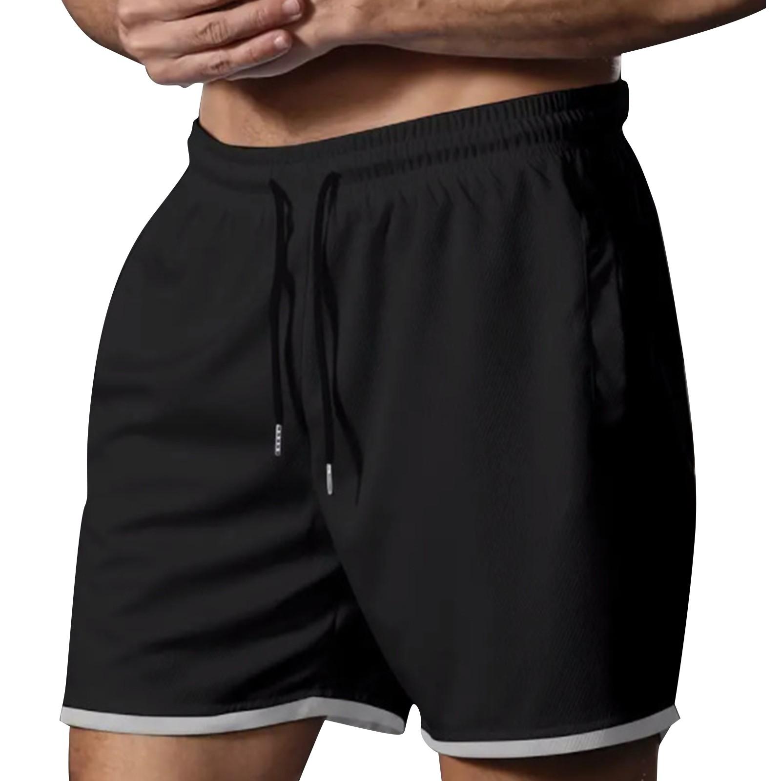 Men s Summer Solid Color Drawstring Sports Pants Breathable Shorts Men s Shorts Casual Pants Sports Pants XL чорний
Men s Summer Solid Color Drawstring Sports Pants Breathable Shorts Men s Shorts Casual Pants Sports Pants XL чорний