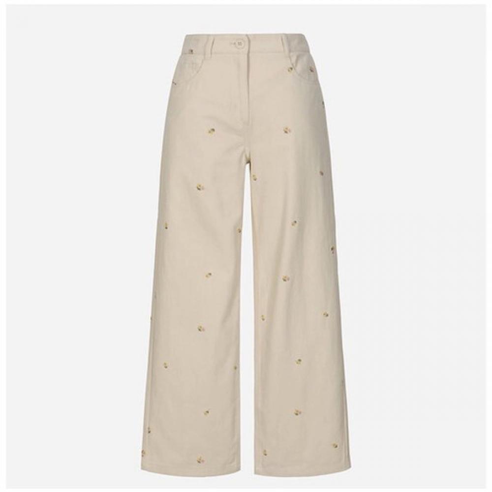 Thursday Island Flower Motif Embroidered Pants T262mpt141w beige (BE)/S
Thursday Island Flower Motif Embroidered Pants T262mpt141w beige (BE)/S