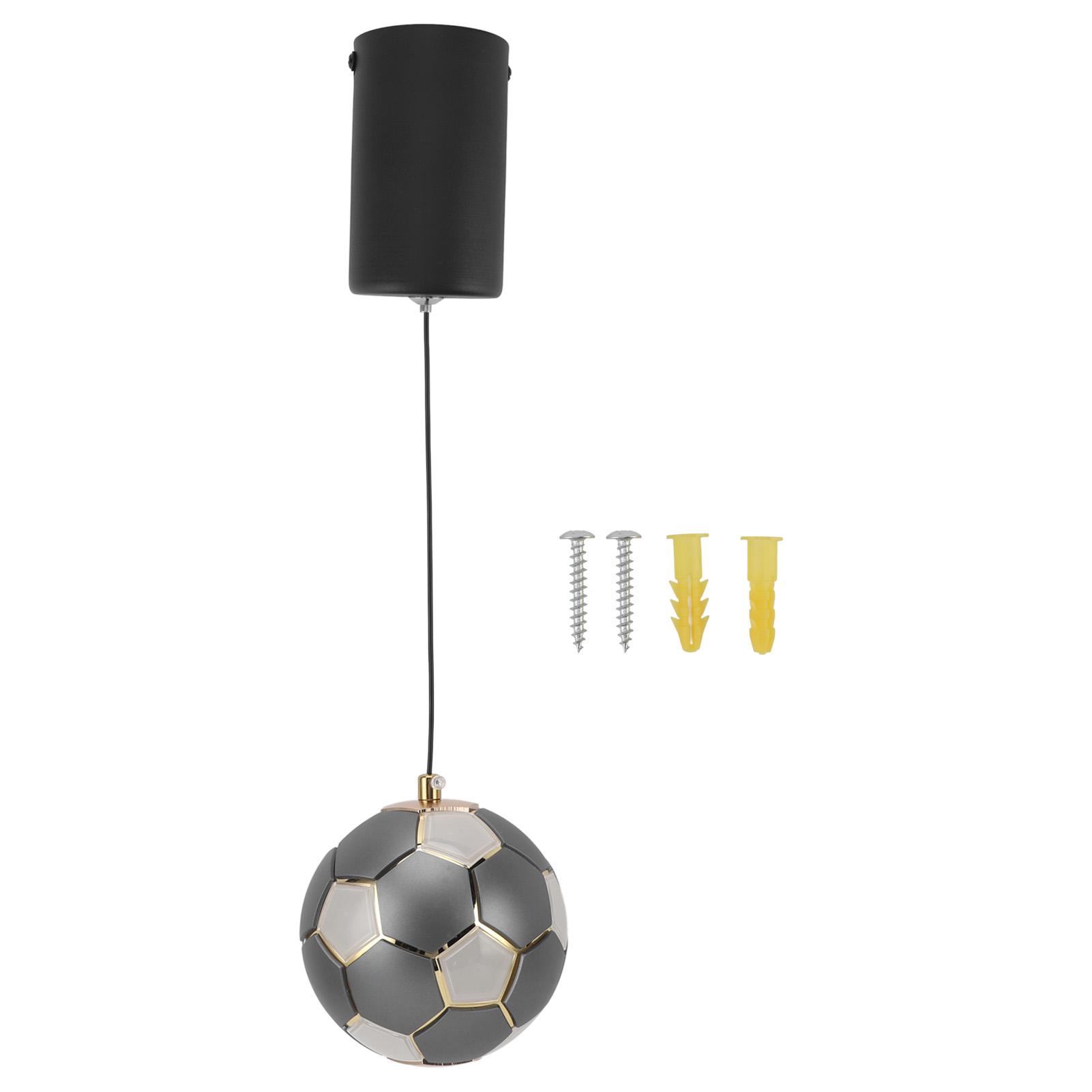 Soccer Pendant Light LED Creative Energy Saving Warm Light Hardwired Soccer Ball Ceiling Lamp for
Soccer Pendant Light LED Creative Energy Saving Warm Light Hardwired Soccer Ball Ceiling Lamp for