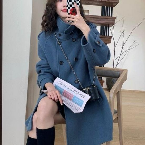 Women s Mid-Length Hepburn Style Double-Faced Wool Coat - Spring/Autumn 2025 XL
Women s Mid-Length Hepburn Style Double-Faced Wool Coat - Spring/Autumn 2025 XL