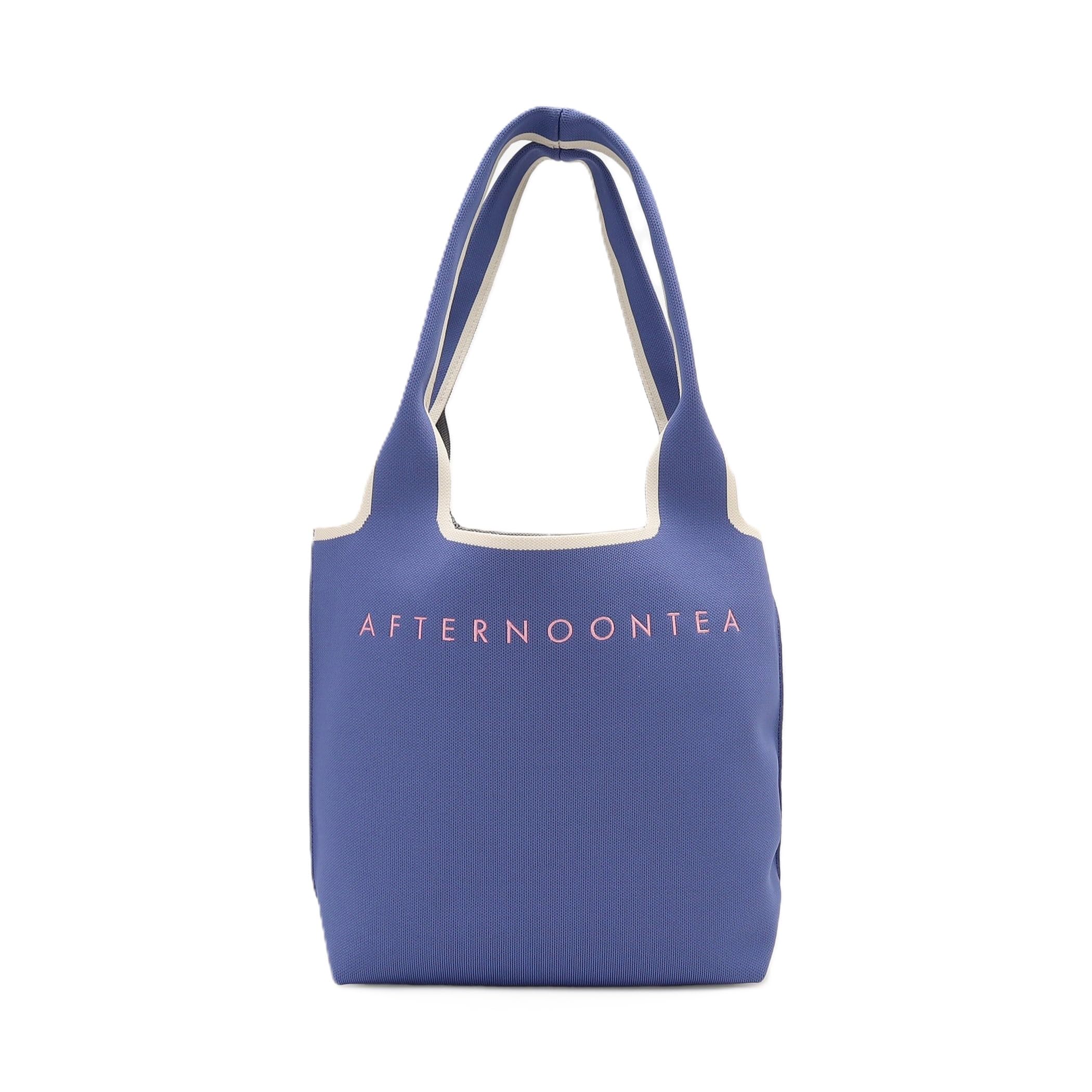 Afternoon Tea Living Tote Bag HW51 Knit Marche Tote Bag, Blue
Afternoon Tea Living Tote Bag HW51 Knit Marche Tote Bag, Blue