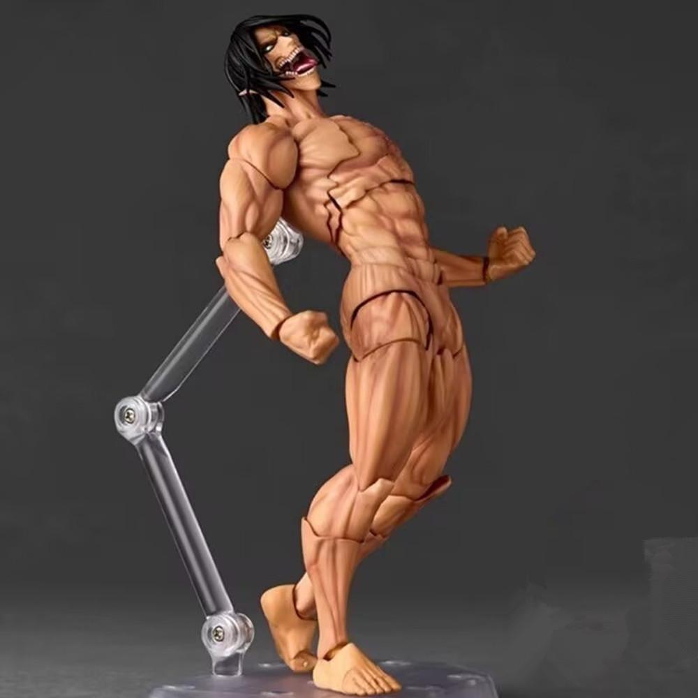 Revoltech Eren Jaeger Action Figure The Founding Titan Yeager Figures Kaiyodo Amazing Yamaguchi Attack on Titan 16cm Model Toys without box
Revoltech Eren Jaeger Action Figure The Founding Titan Yeager Figures Kaiyodo Amazing Yamaguchi Attack on Titan 16cm Model Toys without box