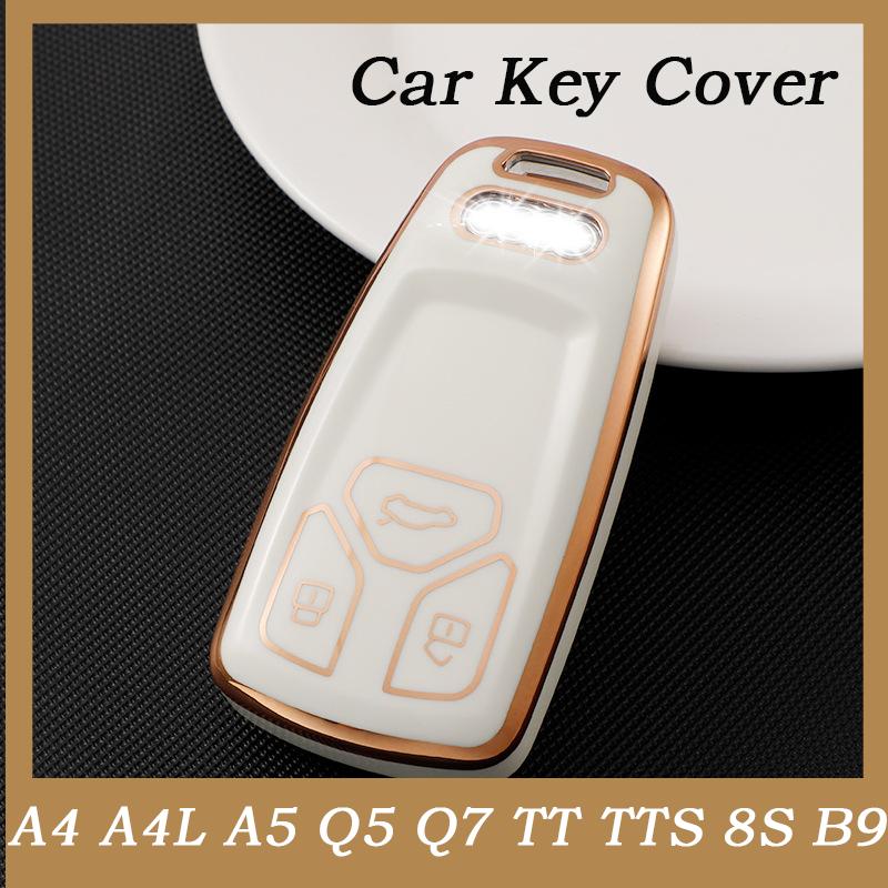 High-grade TPU Car Remote Key Cover Case for A4 A4L A5 Q5 Q7 TT TTS 8S B9 2016 2017 2018 Auto Smart Key Shell Holder Fob Keychain чорний
High-grade TPU Car Remote Key Cover Case for A4 A4L A5 Q5 Q7 TT TTS 8S B9 2016 2017 2018 Auto Smart Key Shell Holder Fob Keychain чорний