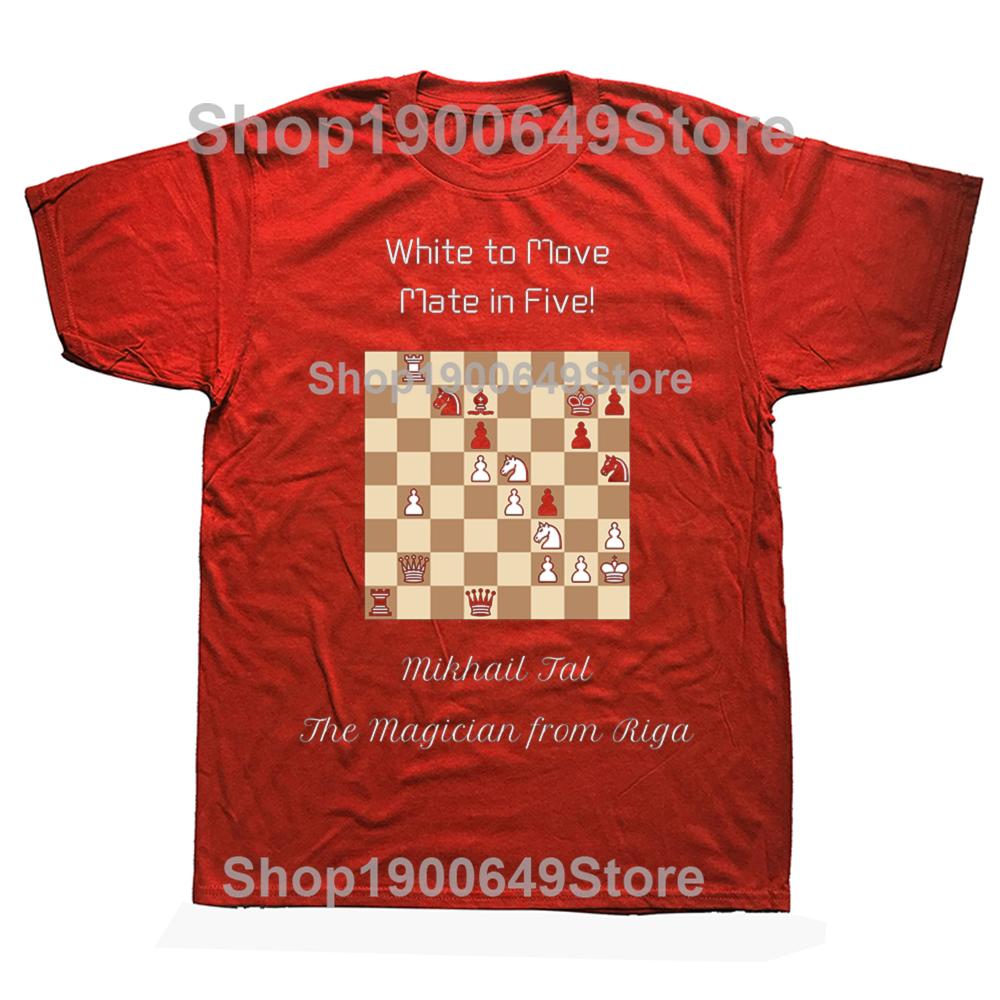 Funny Chess Mate in Five Graphic Tshirts Men Womens Fashion Casual Tshirt 100 Cotton Loose Oversized T Shirt Summer S
Funny Chess Mate in Five Graphic Tshirts Men Womens Fashion Casual Tshirt 100 Cotton Loose Oversized T Shirt Summer S