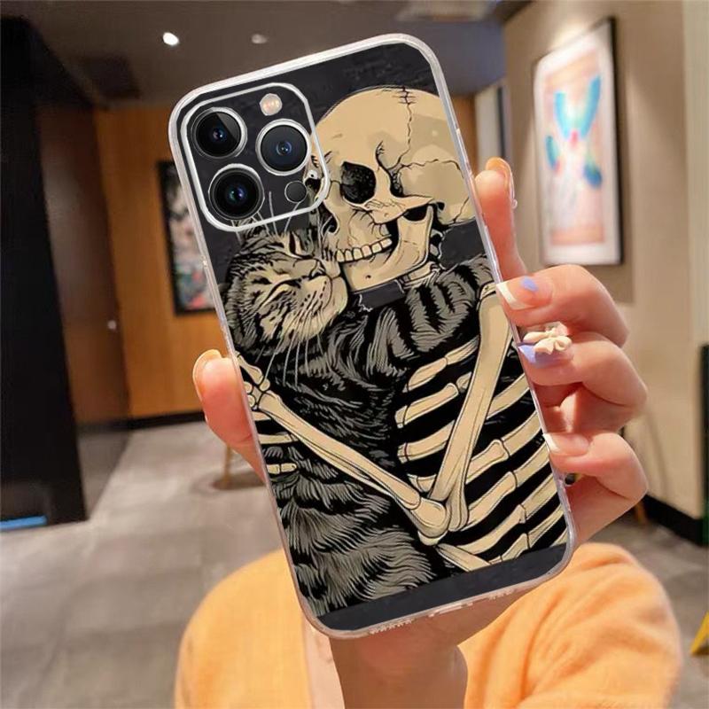 Phone Case Carcasa Funda For iPhone 17 Pro Max Air 16 15 14 13 Pro Max 15 16 Pro 15Plus 16E Skeleton Art Case iphone 14ProMax
Phone Case Carcasa Funda For iPhone 17 Pro Max Air 16 15 14 13 Pro Max 15 16 Pro 15Plus 16E Skeleton Art Case iphone 14ProMax