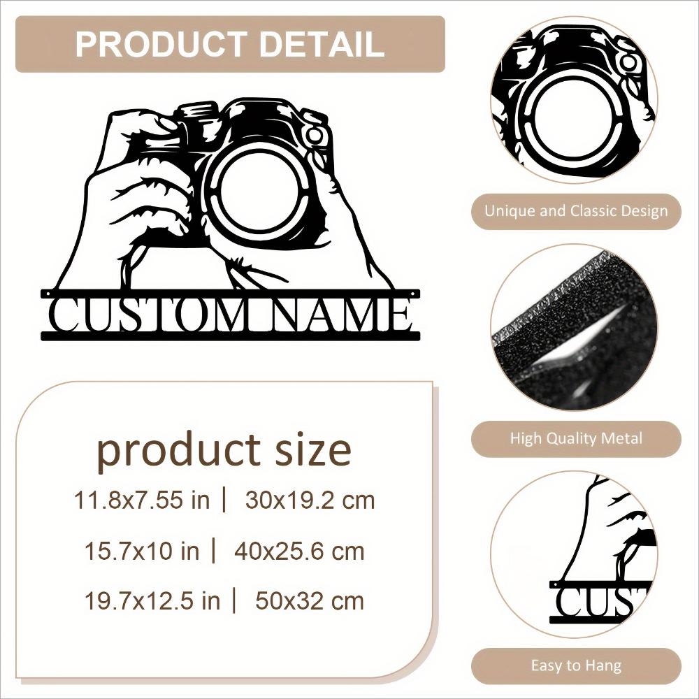 Art Deco Camera Metal Wall Art, Unique Photography Gift, Customizable Decor for Photographers, Valentine Thanksgiving Present 30cm
Art Deco Camera Metal Wall Art, Unique Photography Gift, Customizable Decor for Photographers, Valentine Thanksgiving Present 30cm