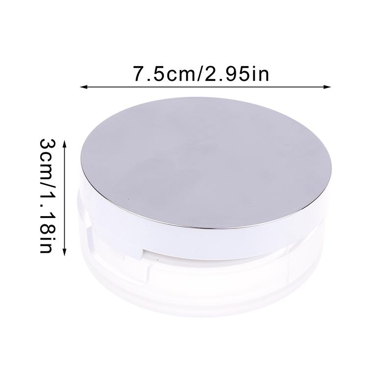 8g Empty Loose Powder Box Refillable Portable Makeup Setting Powder Blush Case Container with Powder Puff
8g Empty Loose Powder Box Refillable Portable Makeup Setting Powder Blush Case Container with Powder Puff
