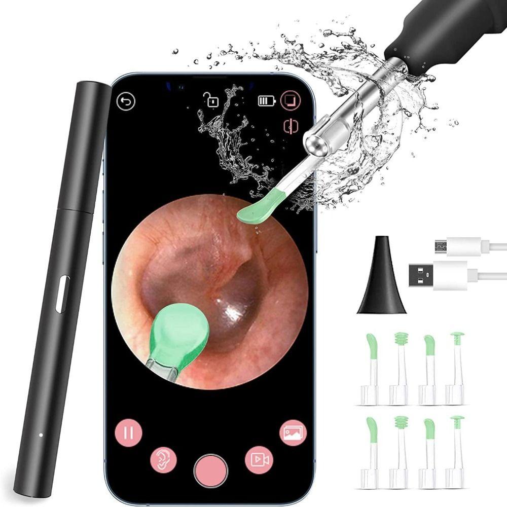 Spoon Pick Smart HD Ear Wax Remover Camera Visual Ear Scoop Ear Canal Cleaning Ear Picking Stick
Spoon Pick Smart HD Ear Wax Remover Camera Visual Ear Scoop Ear Canal Cleaning Ear Picking Stick