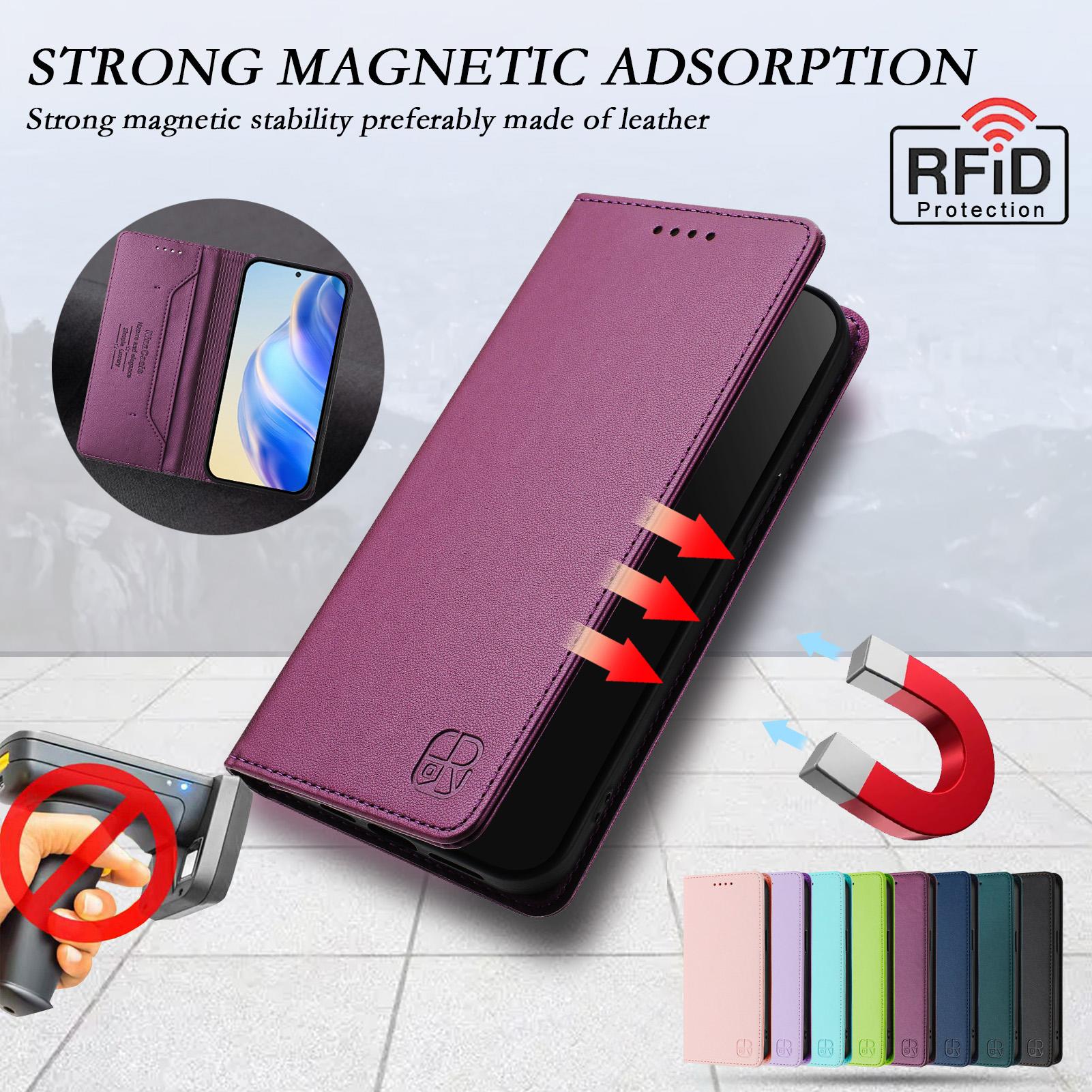 Роскошный кожаный чехол для ITEL A50C/A80/P38/A50/A48/RS4/S24/P55 Plus/A70/A05S RFID-блокировка слотов для карт Магнитная подставка для притяжения Ударопрочный откидной чехол ITEL P55T P665L 4G светло-фиолетовый
Роскошный кожаный чехол для ITEL A50C/A80/P38/A50/A48/RS4/S24/P55 Plus/A70/A05S RFID-блокировка слотов для карт Магнитная подставка для притяжения Ударопрочный откидной чехол ITEL P55T P665L 4G светло-фиолетовый