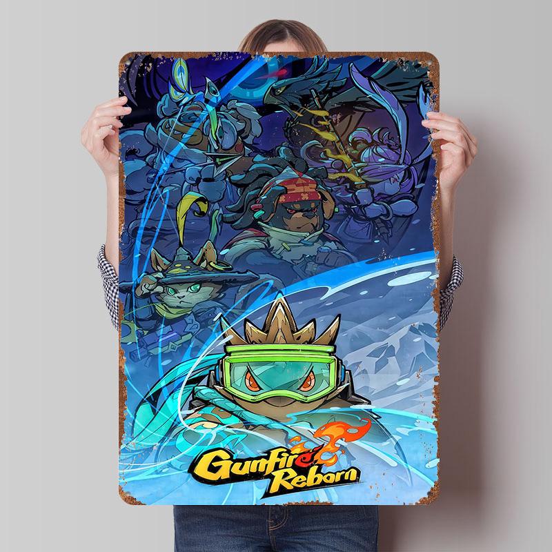 Gunfire Reborn Game Characters Printed Poster Customized Wall Art Retro Vintage Metal Tin Signs for Bedroom Decoration Room Home 7.9x11.8In(20x30cm)
Gunfire Reborn Game Characters Printed Poster Customized Wall Art Retro Vintage Metal Tin Signs for Bedroom Decoration Room Home 7.9x11.8In(20x30cm)