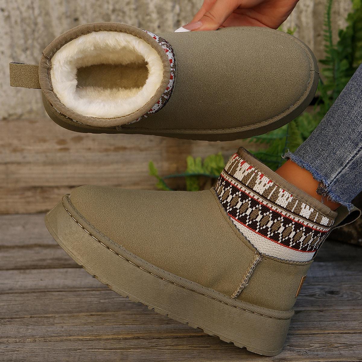 Snow boots 2024 winter and autumn new large size classic couple non-slip waterproof piled thickened low tube cotton shoes 36 армія зелений колір
Snow boots 2024 winter and autumn new large size classic couple non-slip waterproof piled thickened low tube cotton shoes 36 армія зелений колір