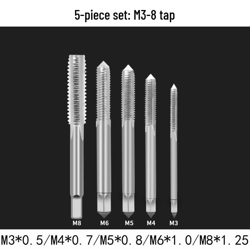 Cross T-Handle Tap Wrench Set, 3mm-6mm, 12x60 Threading Screwdriver Wrench
Cross T-Handle Tap Wrench Set, 3mm-6mm, 12x60 Threading Screwdriver Wrench