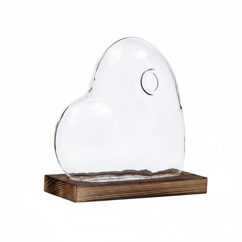 Nordic Style Glass Vase Heart Shape Design for Hydroponic Plants Desktop Decoration
Nordic Style Glass Vase Heart Shape Design for Hydroponic Plants Desktop Decoration