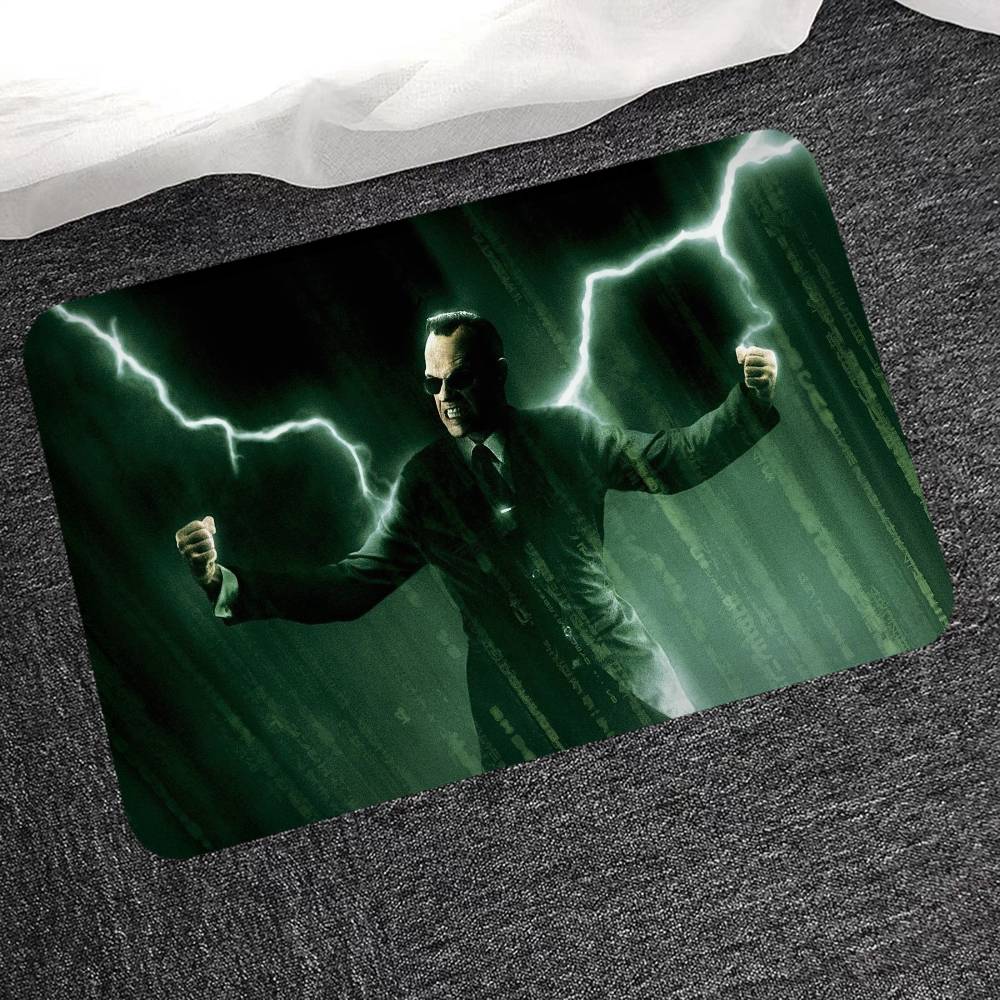 Sci-fi The M-Matrix Movie Door Mat Kids Room Bedroom Decoration Balcony Anti-Slip Doormat Living Room Doormat Area Rug 40x60 cm
Sci-fi The M-Matrix Movie Door Mat Kids Room Bedroom Decoration Balcony Anti-Slip Doormat Living Room Doormat Area Rug 40x60 cm