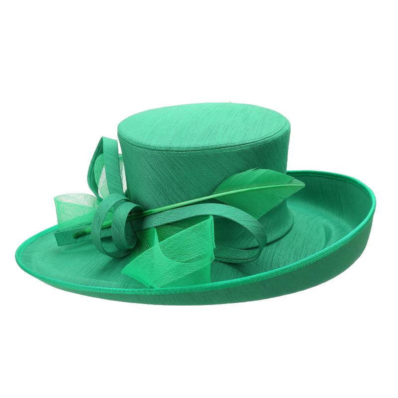 Unique Deluxe Mei red Church Hat Elegant Photography Top Hat Female Cocktail Fascinator Bowler Formal Hat for Women M 56-58cm зелений
Unique Deluxe Mei red Church Hat Elegant Photography Top Hat Female Cocktail Fascinator Bowler Formal Hat for Women M 56-58cm зелений