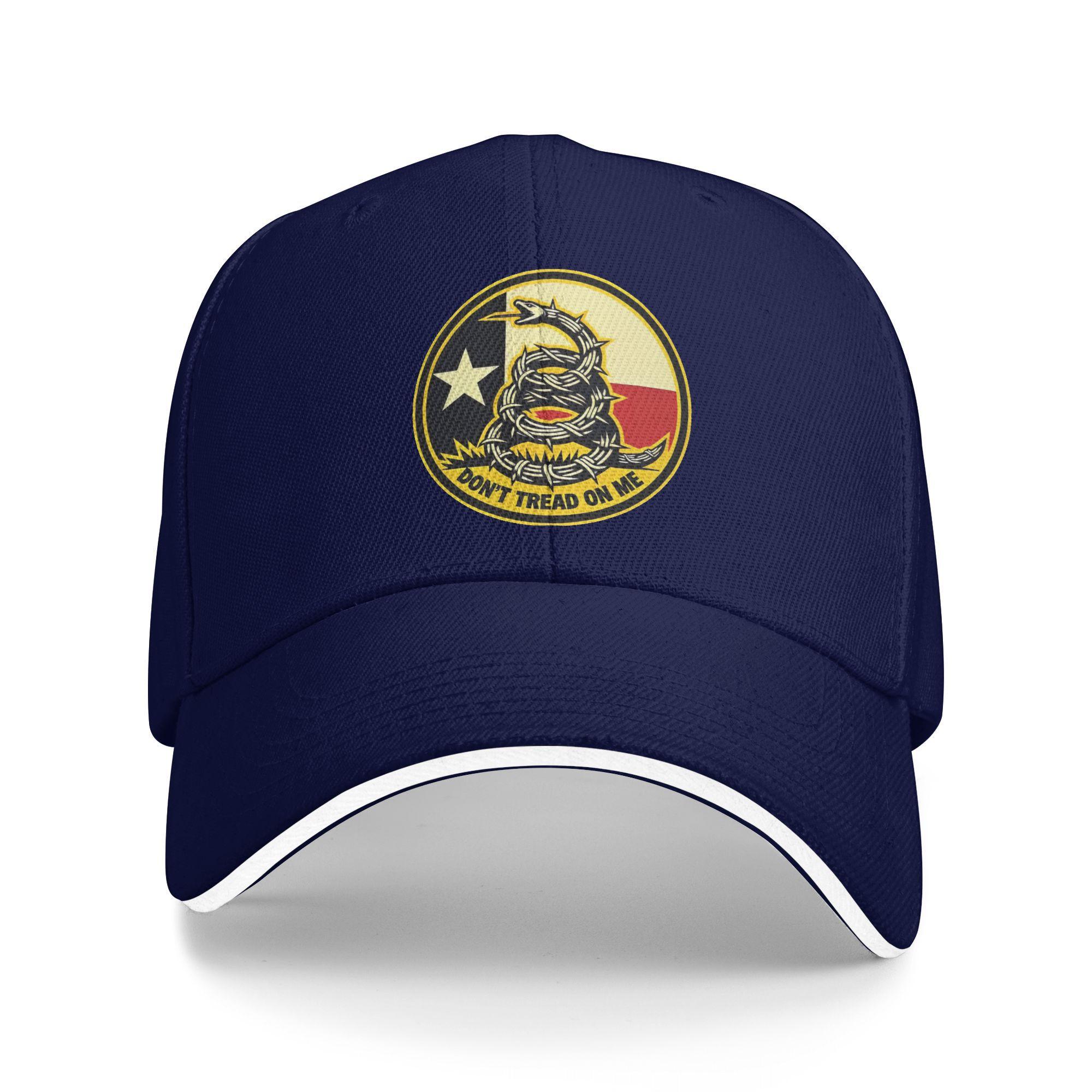 Dont Tread on Me Texas Sandwich Hat Adult SportBaseball Cap Gadsden Flag Adjustable Polyester Racing as show
Dont Tread on Me Texas Sandwich Hat Adult SportBaseball Cap Gadsden Flag Adjustable Polyester Racing as show