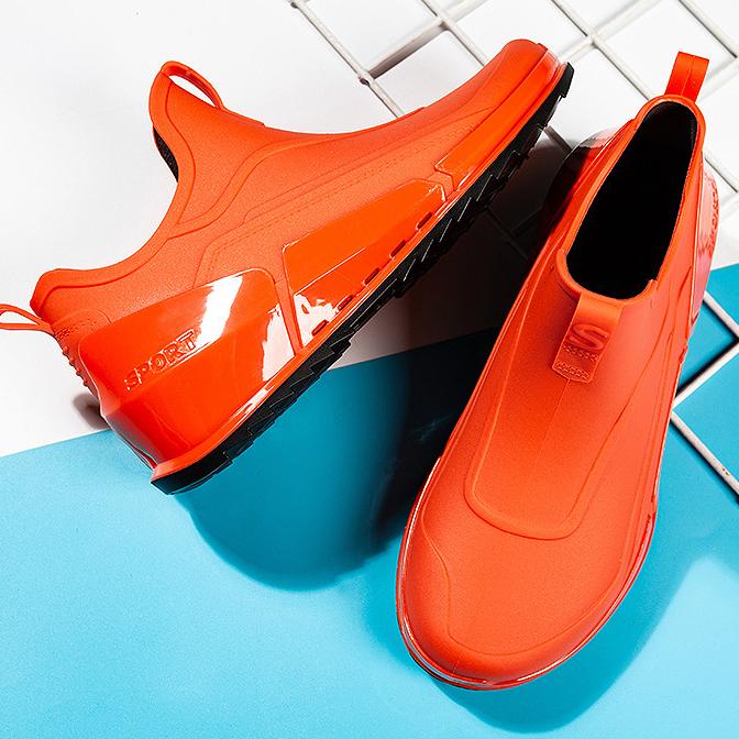 Rain Shoes Men s Short Tube Fashion Outdoor Waterproof Shoes Car Wash Fishing Rubber Shoes Non-slip Lightweight Sets of Shoes 44 помаранчевий
Rain Shoes Men s Short Tube Fashion Outdoor Waterproof Shoes Car Wash Fishing Rubber Shoes Non-slip Lightweight Sets of Shoes 44 помаранчевий