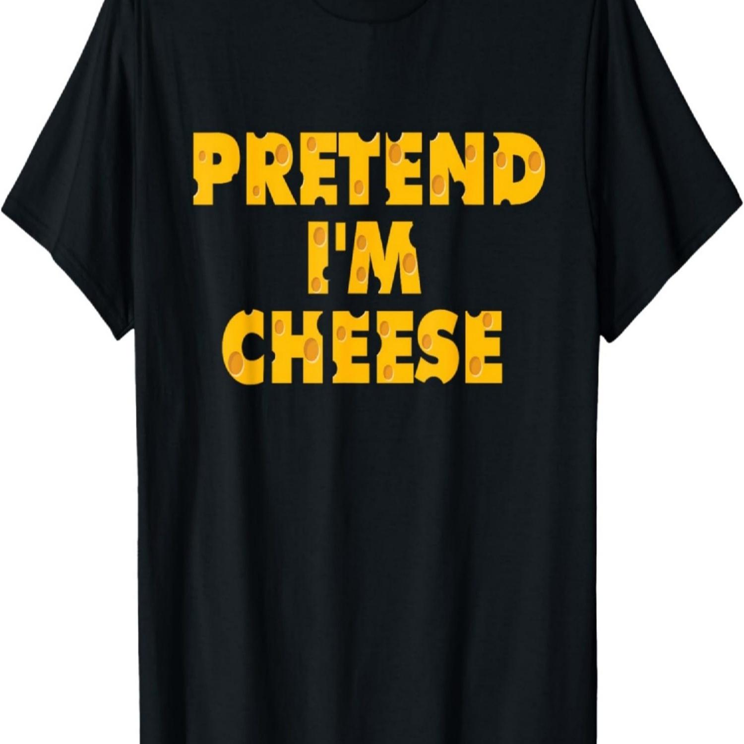 Pretend I m Cheese - Halloween Dairy Milk Food Lover Cheddar T-Shirt S чёрный
Pretend I m Cheese - Halloween Dairy Milk Food Lover Cheddar T-Shirt S чёрный