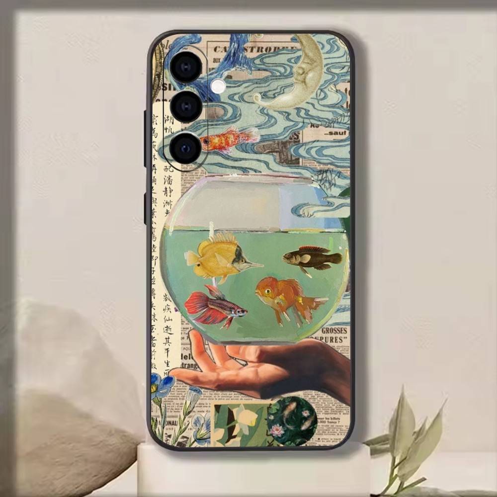 Newspaper Goldfish Phone Case For Samsung Galaxy A73,A72,A71,A70,A53,A52,A51,Soft Silicone Black Cover Samsung a31
Newspaper Goldfish Phone Case For Samsung Galaxy A73,A72,A71,A70,A53,A52,A51,Soft Silicone Black Cover Samsung a31