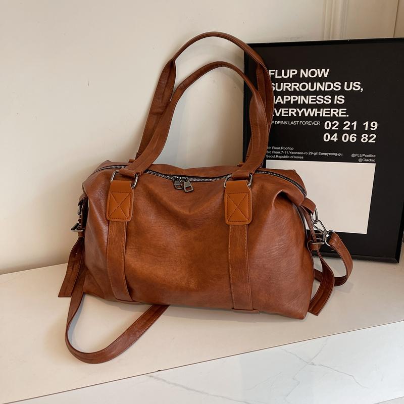 Oversized Women Duffel Bags Soft PU Leather Large Capacity Black Shoulder Crossbody Bags For Travelling Shopping Luxury Handbags 44x28x15cm
Oversized Women Duffel Bags Soft PU Leather Large Capacity Black Shoulder Crossbody Bags For Travelling Shopping Luxury Handbags 44x28x15cm