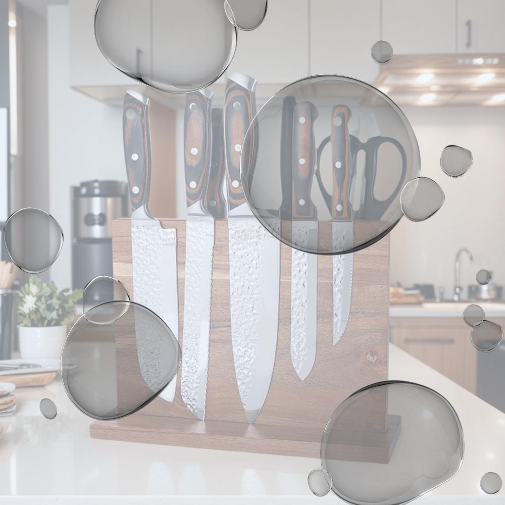 Магнітний блок для ножів Двосторонній Універсальна підставка для ножів Набір ножів Тримач-підставка з потужними посиленими магнітами для стільниці China Mainland
Магнітний блок для ножів Двосторонній Універсальна підставка для ножів Набір ножів Тримач-підставка з потужними посиленими магнітами для стільниці China Mainland