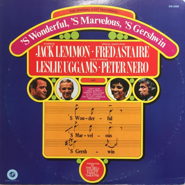 LP Record JACK LEMMON, FRED ASTAIRE, LESLIE U - S Wonderful, S Marvelous, S Gersh DR2009 DAYBREAK 1972 US Jazz Used
LP Record JACK LEMMON, FRED ASTAIRE, LESLIE U - S Wonderful, S Marvelous, S Gersh DR2009 DAYBREAK 1972 US Jazz Used