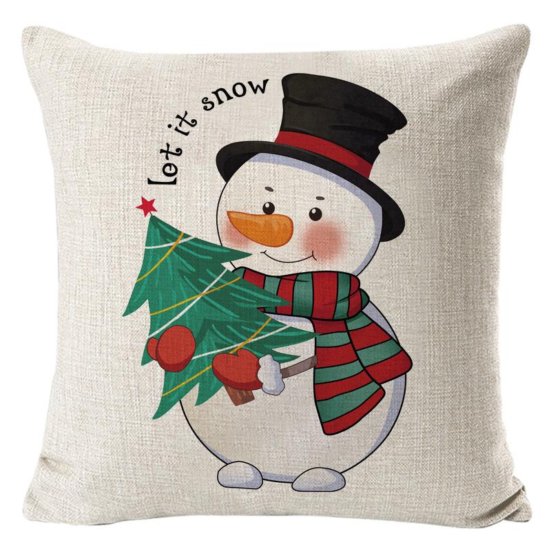 Pillow, Christmas Pillow Cover, Santa Elk Home Bed Cushion, Car Waist Cushion Cover 45 * 45 pillowcase
Pillow, Christmas Pillow Cover, Santa Elk Home Bed Cushion, Car Waist Cushion Cover 45 * 45 pillowcase
