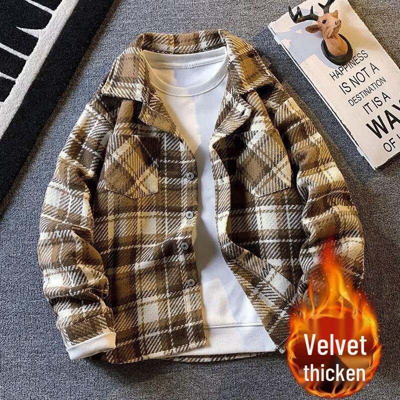 Trendy Japanese Lapel Patchwork Jacket: Men’s Autumn/Winter Casual, Versatile High-End Style XL
Trendy Japanese Lapel Patchwork Jacket: Men’s Autumn/Winter Casual, Versatile High-End Style XL