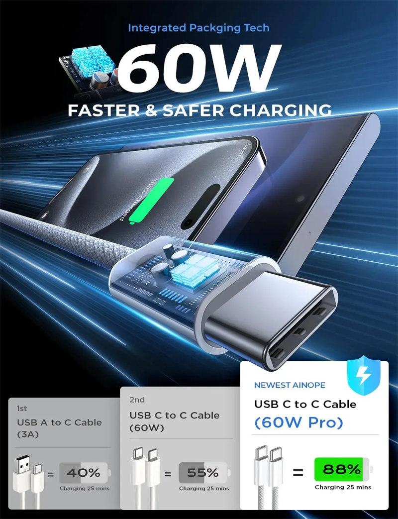 2025 Original USB C Cable For iPhone 15 Pro Max iPad PD 65W 45W 25W Turbo Charging Cord Type C Fast Charger For Samsung S23 S22 1 M синій
2025 Original USB C Cable For iPhone 15 Pro Max iPad PD 65W 45W 25W Turbo Charging Cord Type C Fast Charger For Samsung S23 S22 1 M синій