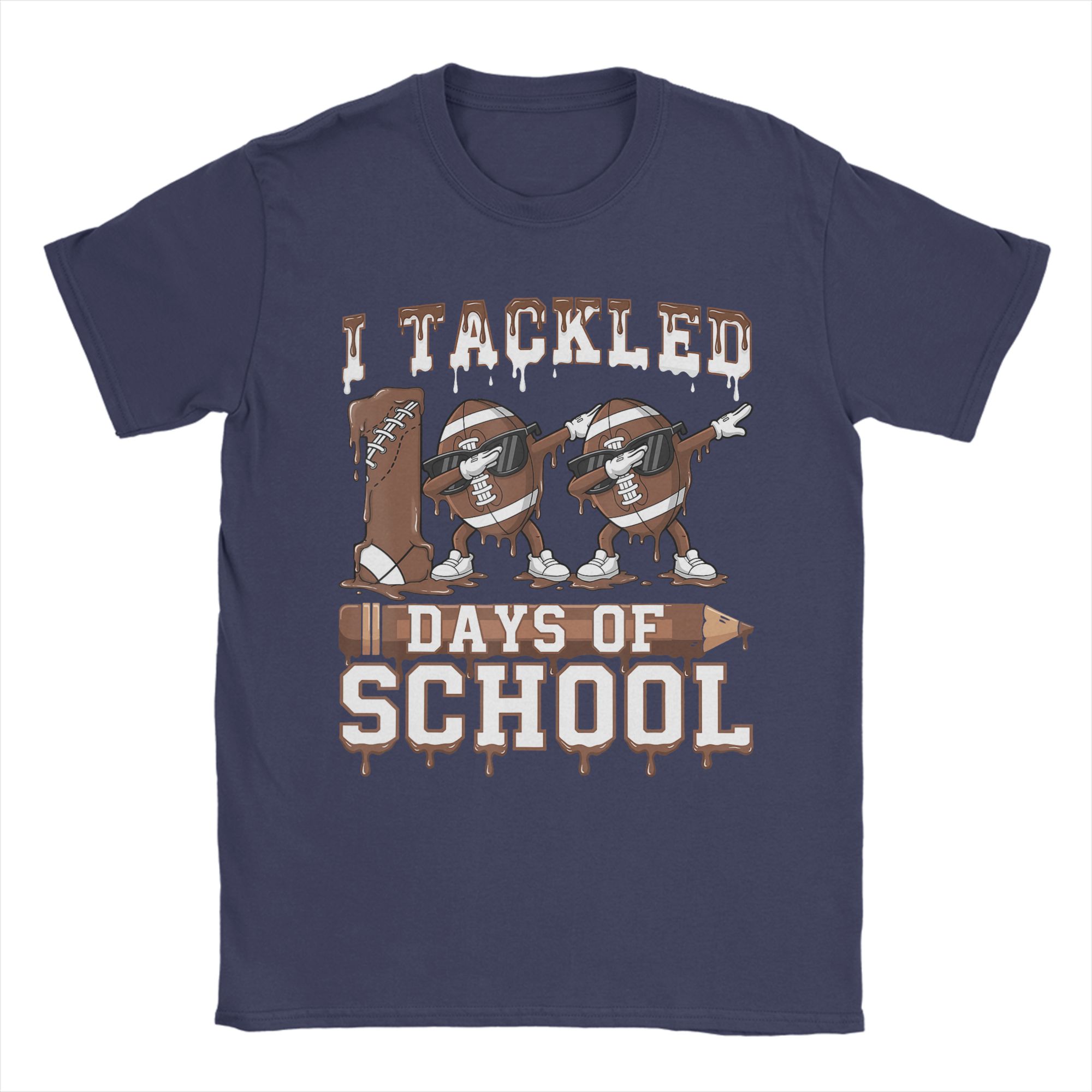 Unisexs 100 Days of School Boys 100th Day of School Football T Shirts Cotton Clothing Humor Short Sleeve Plus Size TShirt 4XL
Unisexs 100 Days of School Boys 100th Day of School Football T Shirts Cotton Clothing Humor Short Sleeve Plus Size TShirt 4XL