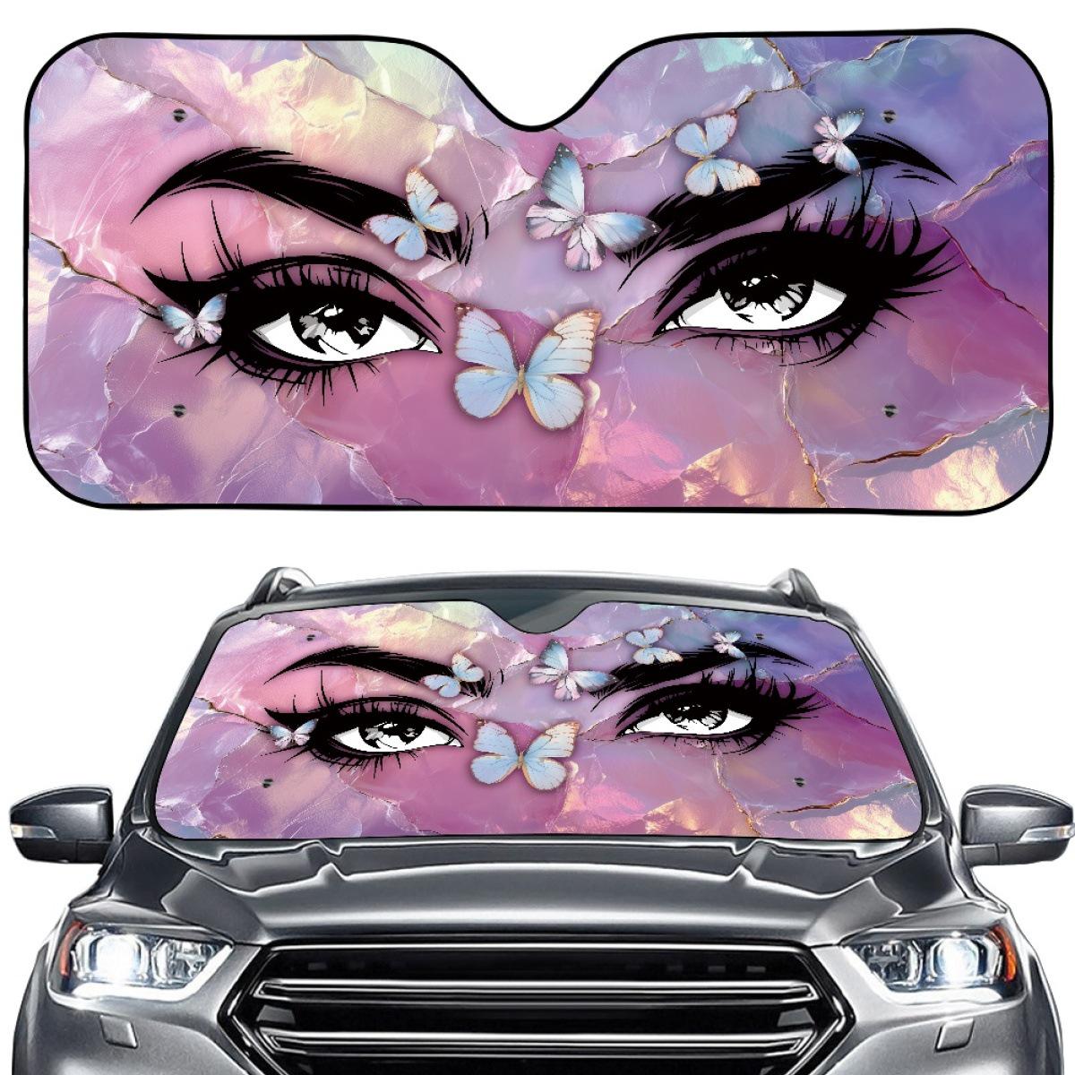 Universal Customizable One-Piece Car Windshield Sunshade One Size
Universal Customizable One-Piece Car Windshield Sunshade One Size