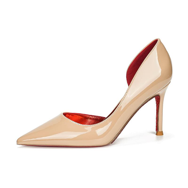 C rhinestone red sole side empty all-inclusive stiletto high heels female pointed head shallow mouth sexy temperament versatile French 34
C rhinestone red sole side empty all-inclusive stiletto high heels female pointed head shallow mouth sexy temperament versatile French 34