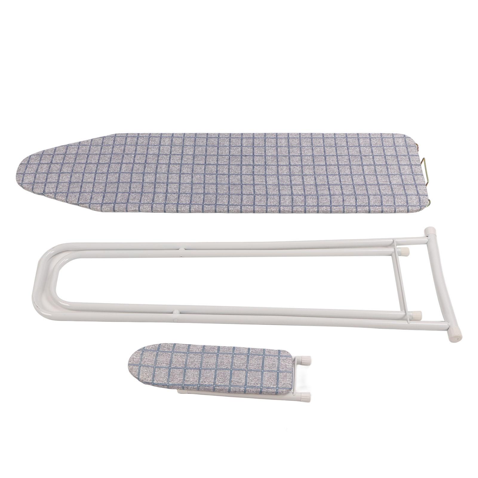 42 Inch Foldable Tabletop Ironing Board with Iron Rest Stable Large Ironing Board With Fixed Sleeve
42 Inch Foldable Tabletop Ironing Board with Iron Rest Stable Large Ironing Board With Fixed Sleeve