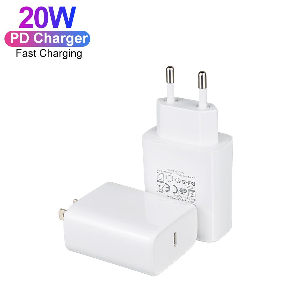 US EU Plug PD20W PPS Fast Wall Charger with Type-C Port for All Mobile Phone Laptop & Smart Watch Portable Travel Adapter US білий
US EU Plug PD20W PPS Fast Wall Charger with Type-C Port for All Mobile Phone Laptop & Smart Watch Portable Travel Adapter US білий