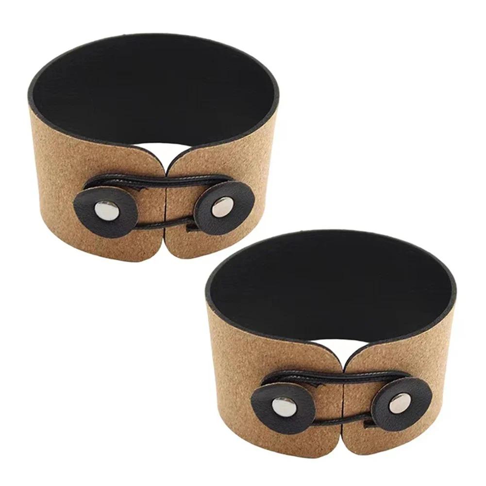 1PC Camping Coffee Cup Sleeves Versatile 230x43mm Cork PU Leather Hot Cold Drinks Band Cover Wraps Carry Parts
1PC Camping Coffee Cup Sleeves Versatile 230x43mm Cork PU Leather Hot Cold Drinks Band Cover Wraps Carry Parts