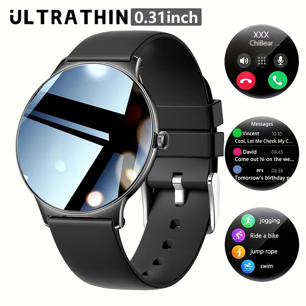 New Ultra Slim Smart Watch Women Screen Always Display Time Heart Rate BT Calling High-end Fashion Smartwatch Man
New Ultra Slim Smart Watch Women Screen Always Display Time Heart Rate BT Calling High-end Fashion Smartwatch Man