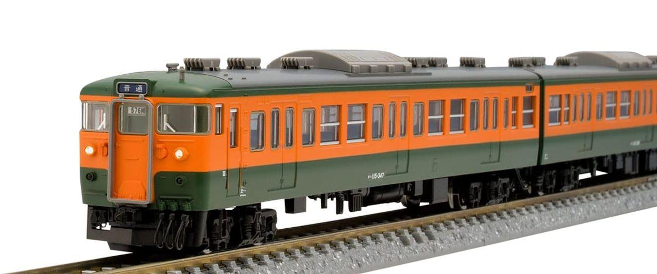 TOMIX N Gauge JNR 115 300 Series Suburban Train Shonan Color Basic Set B 4 Cars 98437 Railway Model Train
TOMIX N Gauge JNR 115 300 Series Suburban Train Shonan Color Basic Set B 4 Cars 98437 Railway Model Train