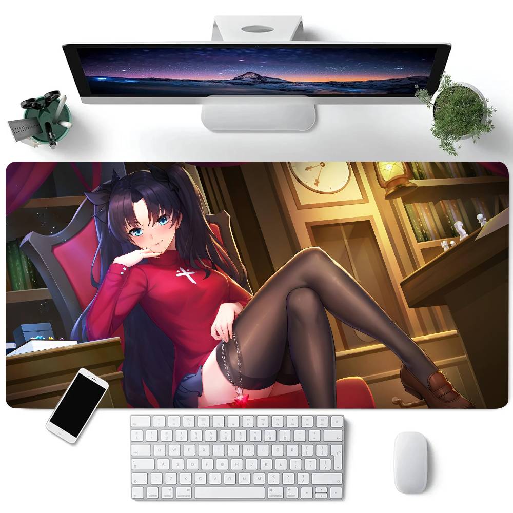 Anime Girl Tohsaka Rin Mouse Pad Large Gaming Keyboard Mat LockEdge Rubber Computer Office Accessories LE600x300x2mm
Anime Girl Tohsaka Rin Mouse Pad Large Gaming Keyboard Mat LockEdge Rubber Computer Office Accessories LE600x300x2mm
