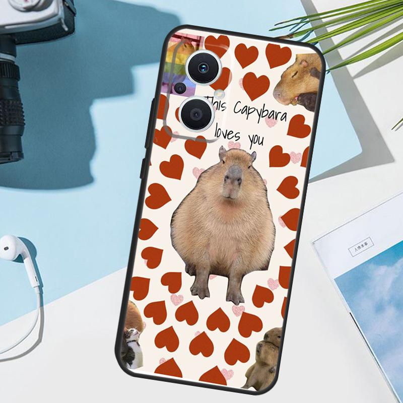 Funny Capybara Cover For OPPO Reno 11 Pro 10 12 13 14 14F 13F 12F 11F 7 8 Lite OPPO Find X6 X5 X8 X9 Pro Case OPPO Reno12 F
Funny Capybara Cover For OPPO Reno 11 Pro 10 12 13 14 14F 13F 12F 11F 7 8 Lite OPPO Find X6 X5 X8 X9 Pro Case OPPO Reno12 F